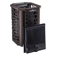 печь для бани сталь-мастер hard 18l панорама 2021 со стеклом закр каменка дровяная