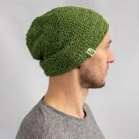 шапка из конопли hemphat зелёная, банный перец