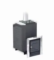 печь для бани ермак 20 стандарт чугун, антрацит