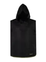 рубаха банщика woodson чёрный лён с цветной полосой (50-52)#