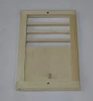 вентиляционная решетка большая с задвижкой, банный эксперт 