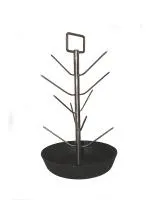 тарелка елочка с чугунной сковородой