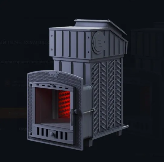 печь для бани gfs гроза 18п2 под облицовку (короб/дверца для пара)
