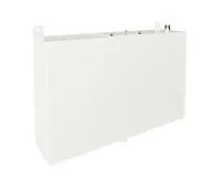 бак изистим выносной 80 л нержавеющий (aisi 430/2 мм) прямоугольный (белый)