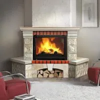 облицовка для камина ирис угловая экокамин