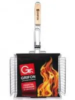 решетка-гриль grifon универс глубокая 31*24*5,5см сталь 2мм