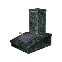 облицовка на трубу gfs гром 30 президент 130х540 серпентинит 2 яруса под шибер