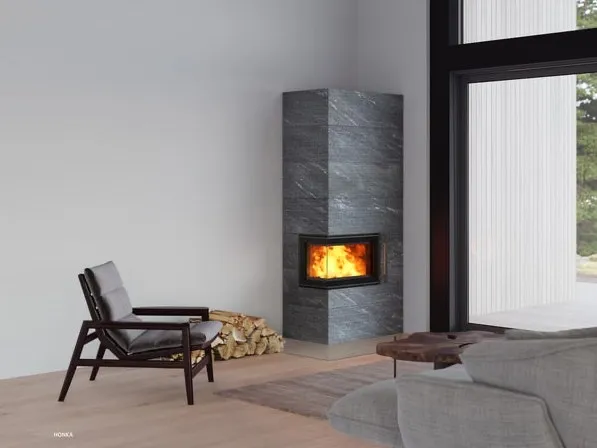 печь-камин tulikivi petro grafia 2100 мм 