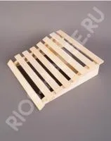 подголовник анатомический "stiff" 35*32*10см бацькина баня