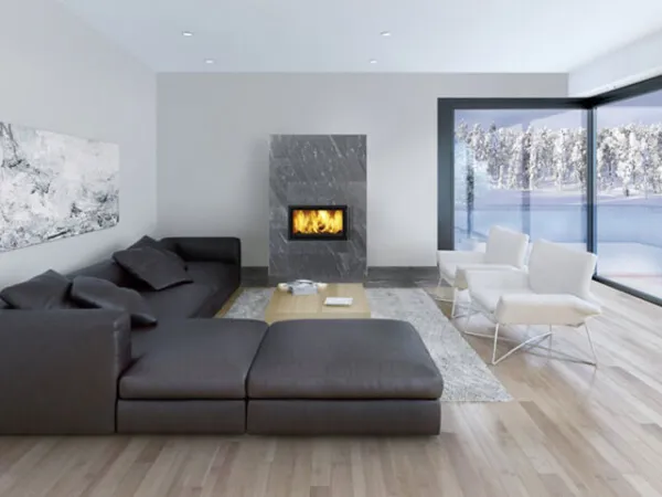 печь-камин tulikivi saramo trio classic 1500 мм 