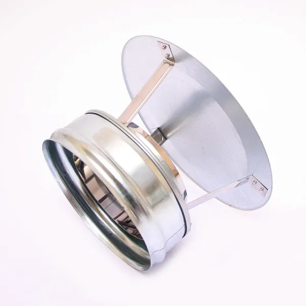 оголовок феррум оцинкованный, (430/0,5 мм), ф115/200, по воде красный ral3005 #