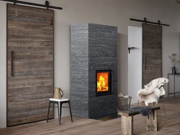 печь-камин tulikivi kammi grafia 1900 мм