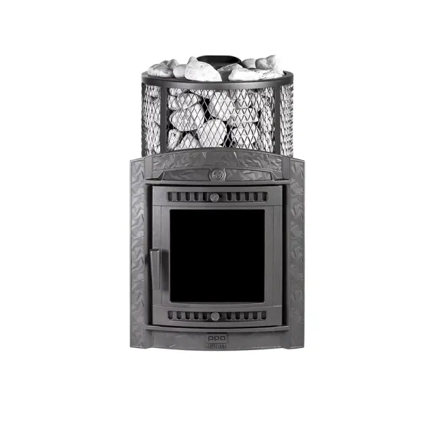 печь для бани прометалл атмосфера l сетка нерж. со стеклом