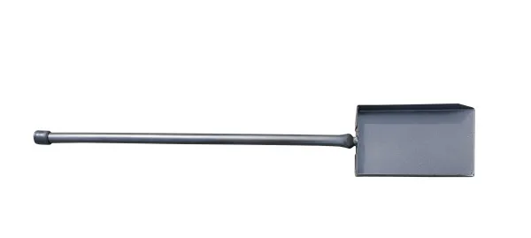 совок стальной печной широкий, длина 66 см, банный эксперт